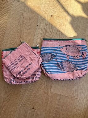 Pouch 3-pack made from recycled materials